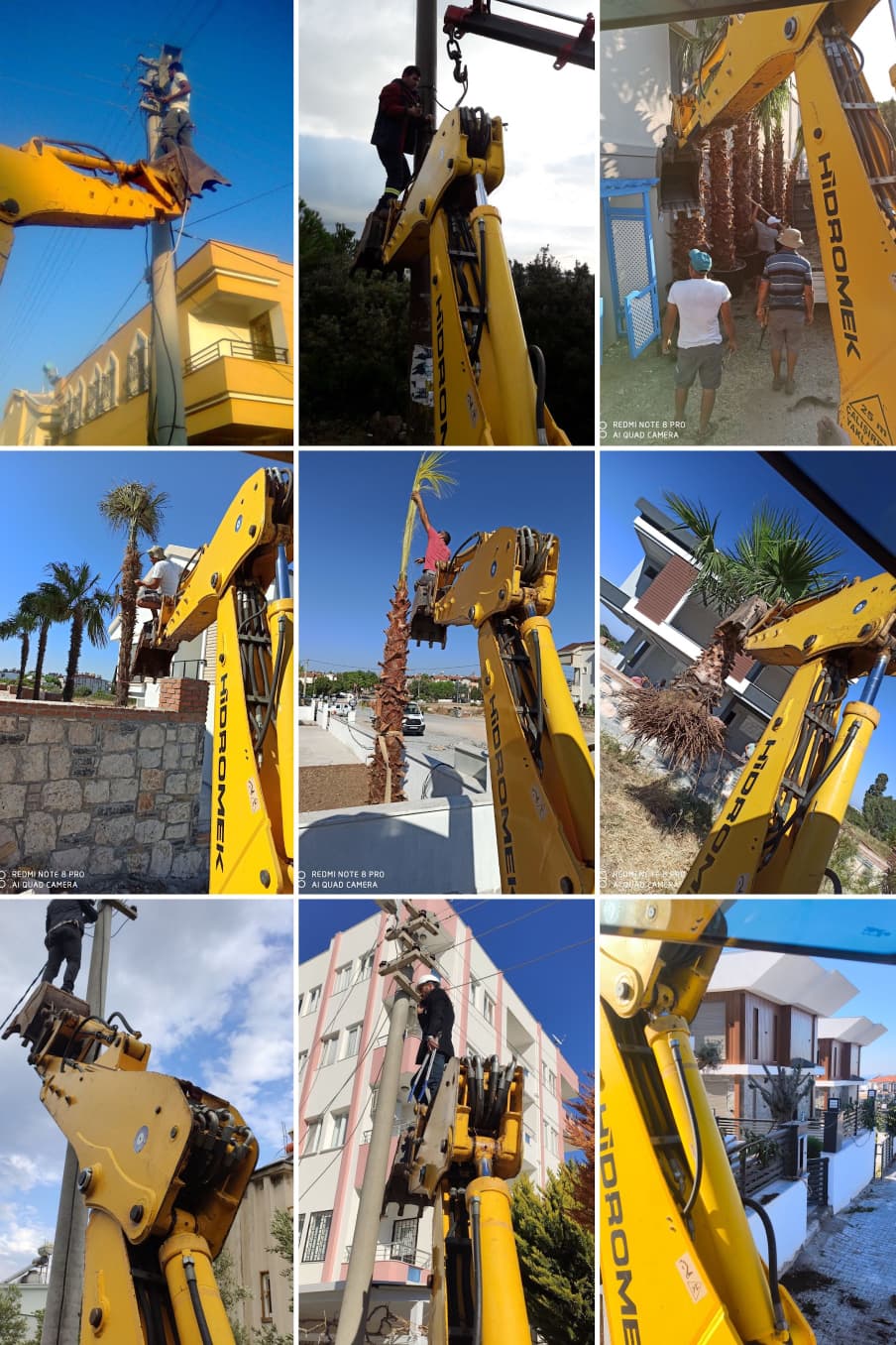 Didim hafriyat iş makinesi ve saha çalışması 8 — Ertaş Hafriyat