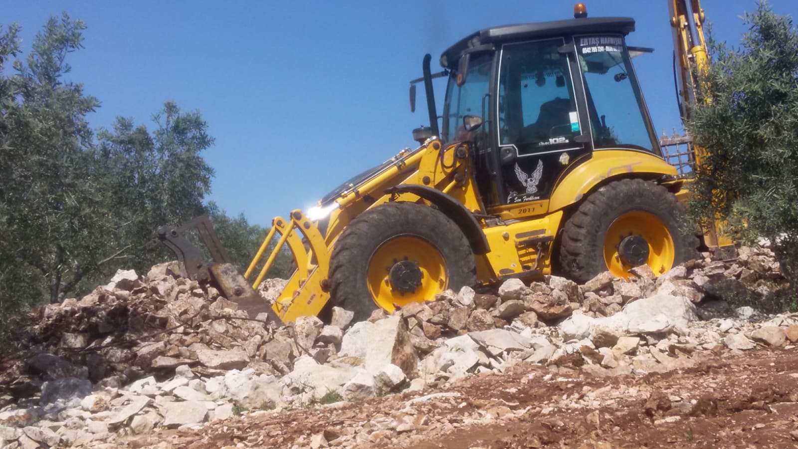 Didim hafriyat iş makinesi ve saha çalışması 14 — Ertaş Hafriyat